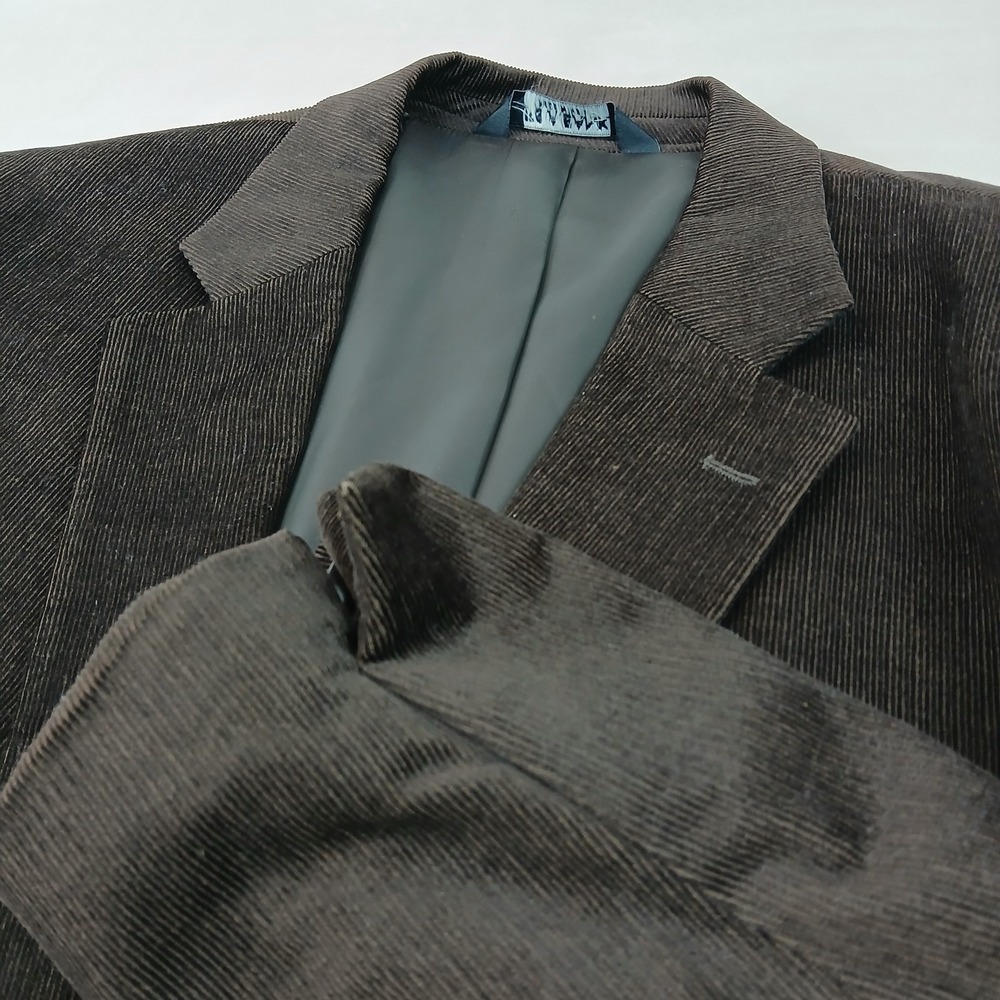 Jos A Bank 40Rβ Mens Blazer Jacket Corduroy Brown 20x31